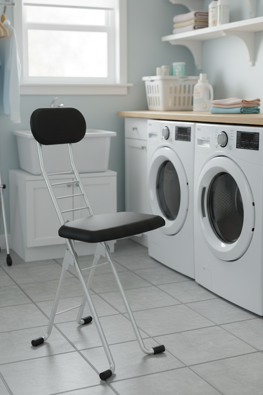 Mesa chair in the laundry room