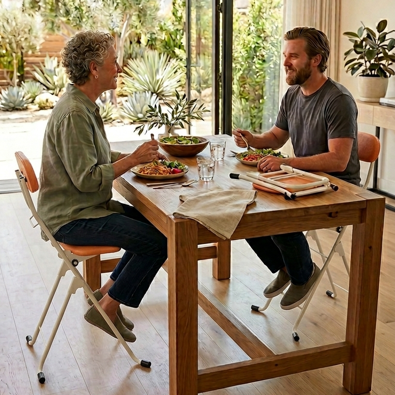 dining with MESA Chair