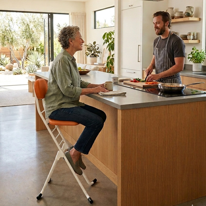 kitchen with MESA Chair 