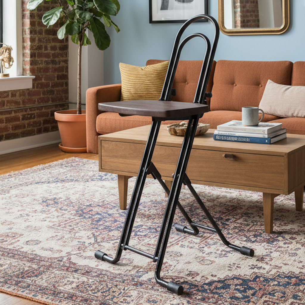 Petite chair in the room