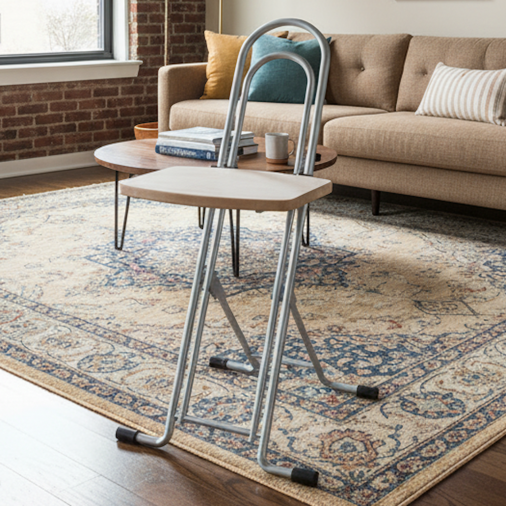 Petite chair in the room