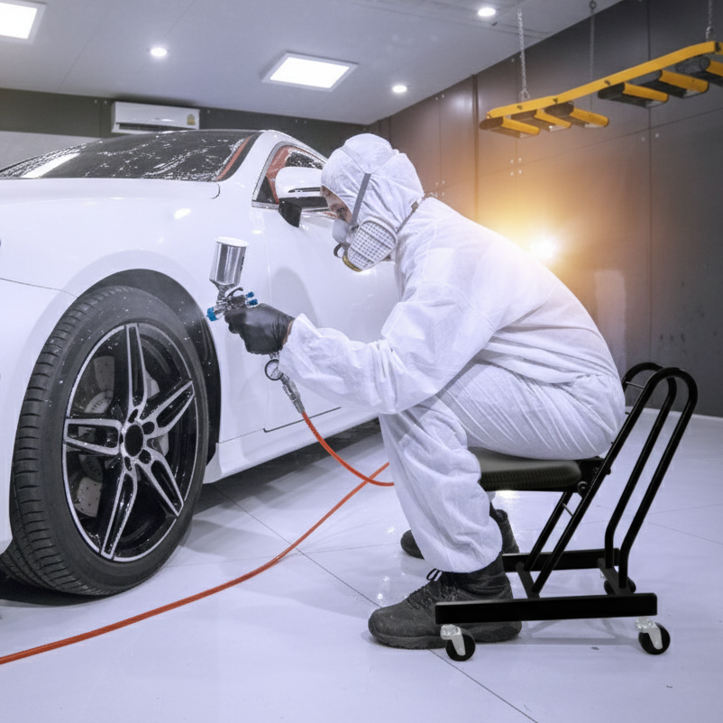 car painter sits pro-motiron