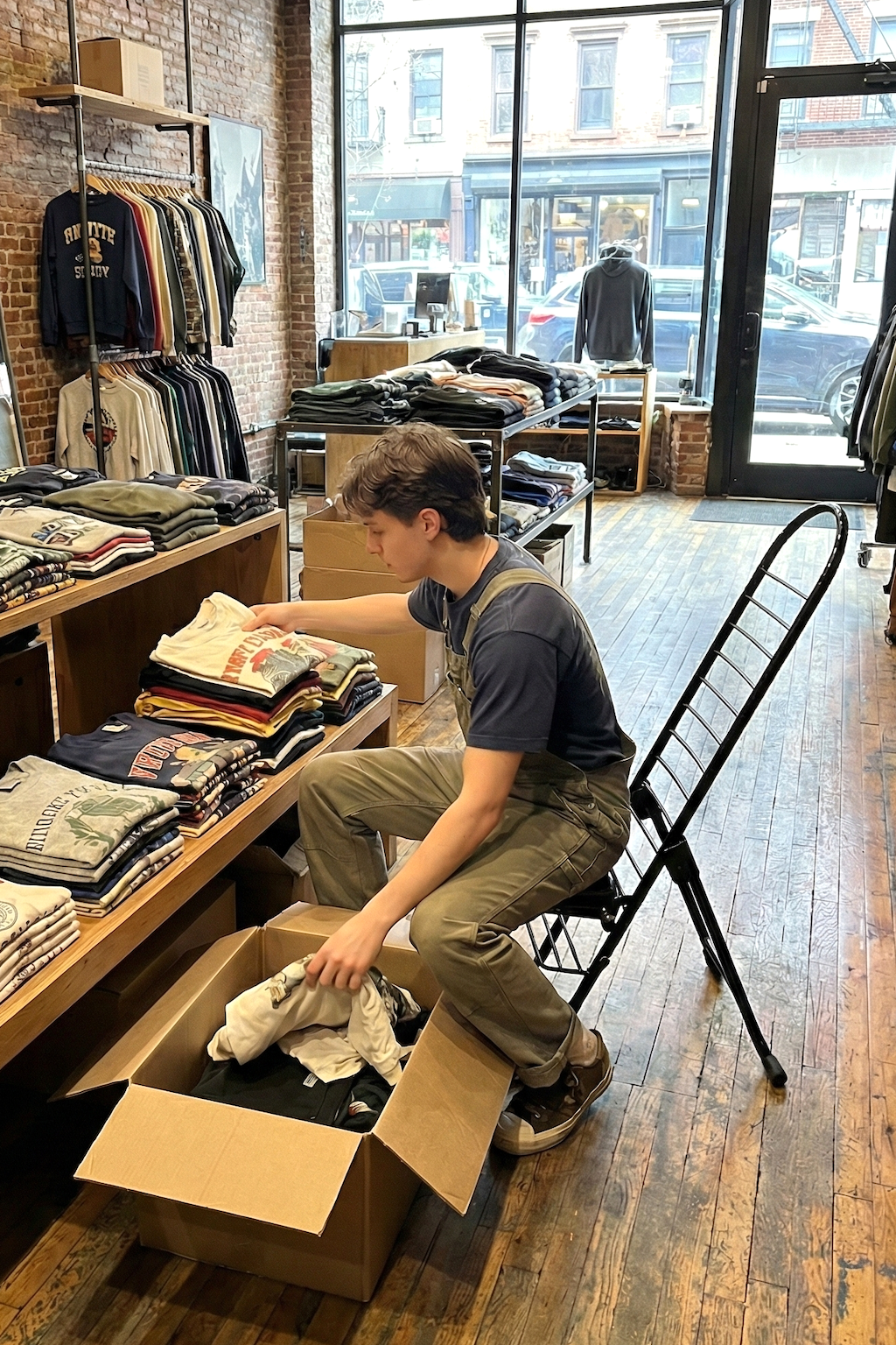 a staff sit on the pro chair