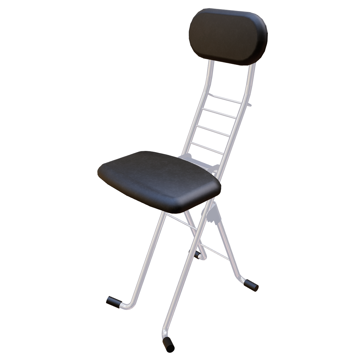 Foldable chair discount with back support