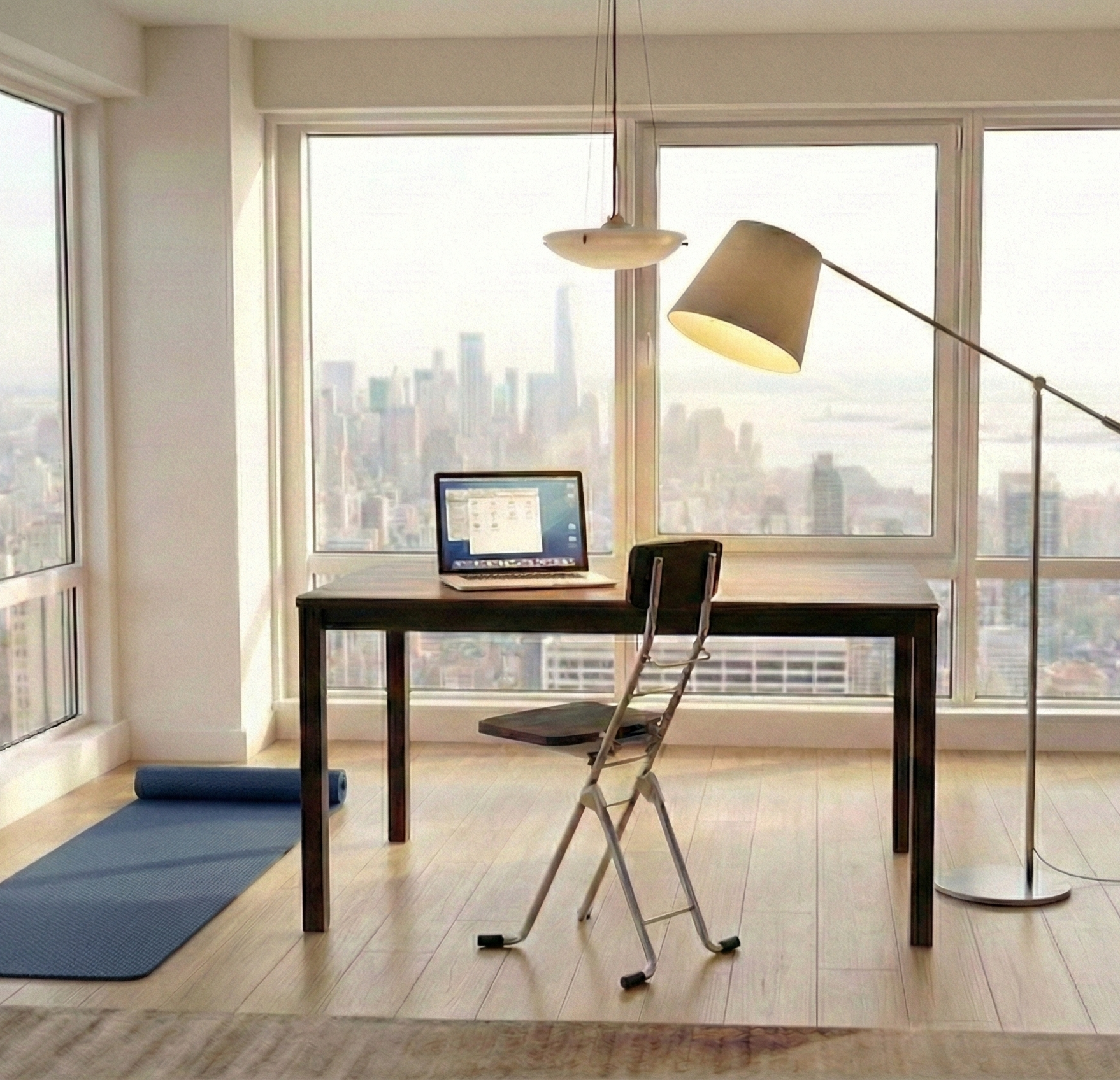 one para chair in a dining room