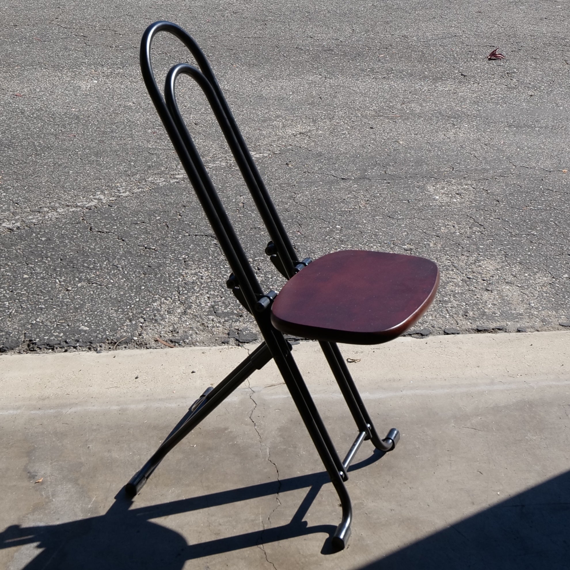 Folding chair online height