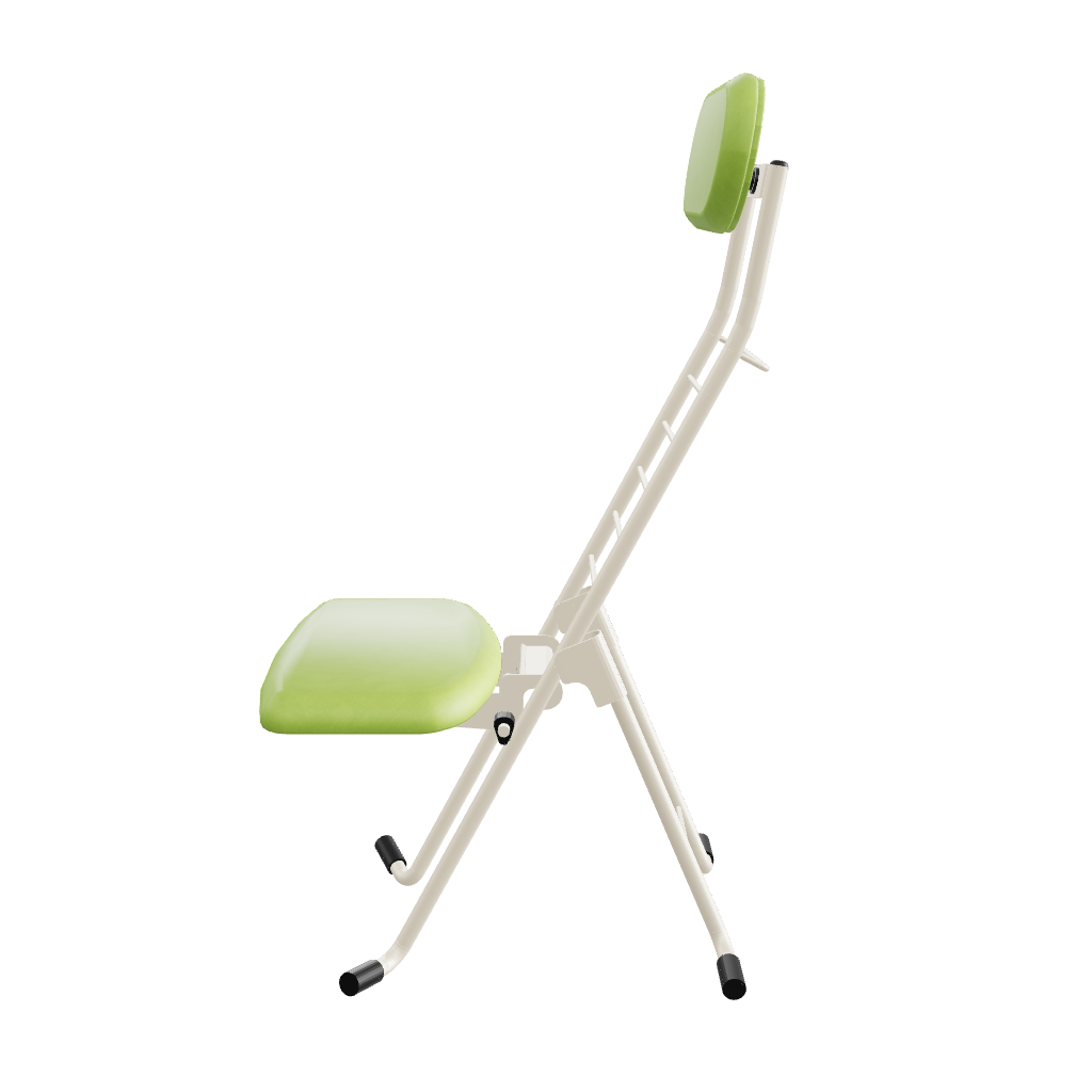 mesa green ivory low seat 3d