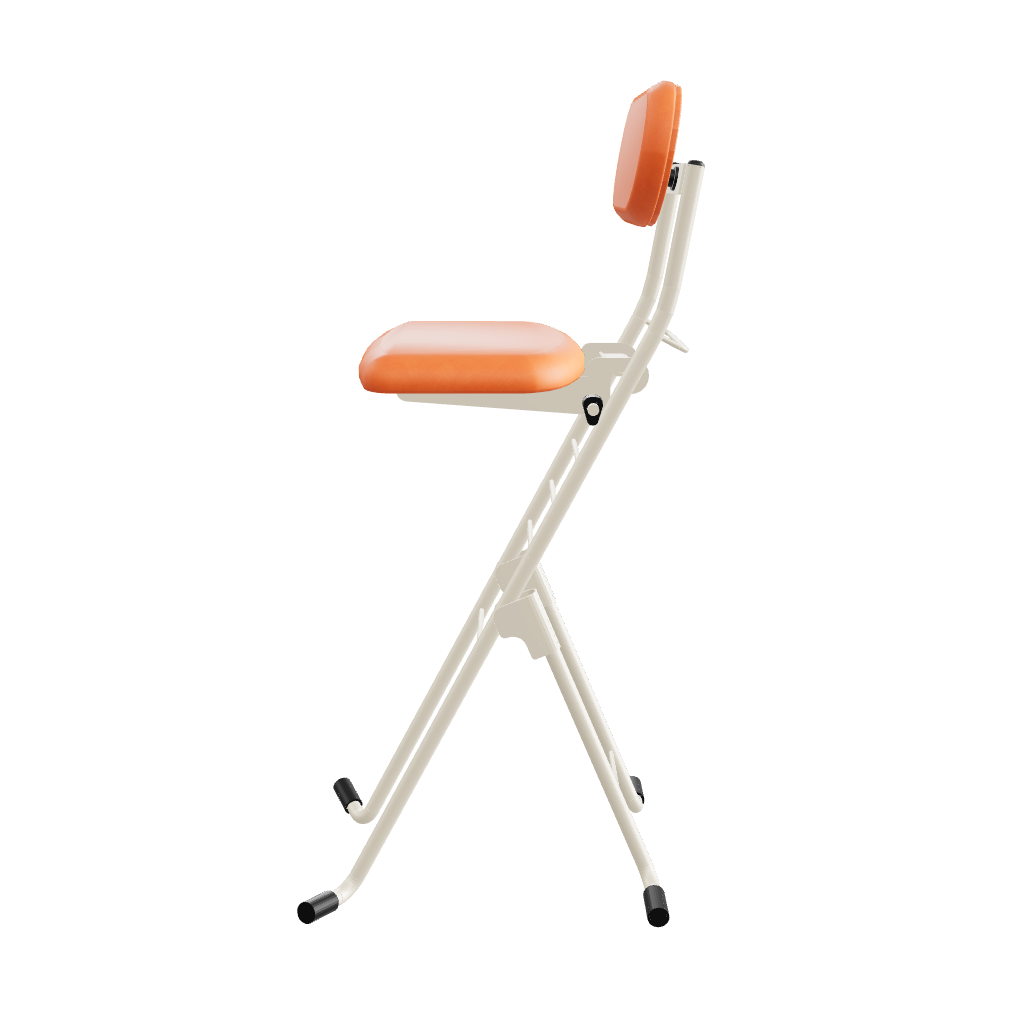 mesa tangerine ivory high seat 3d