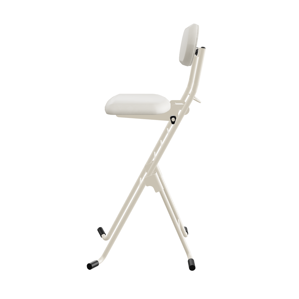 mesa white ivory high seat 3d