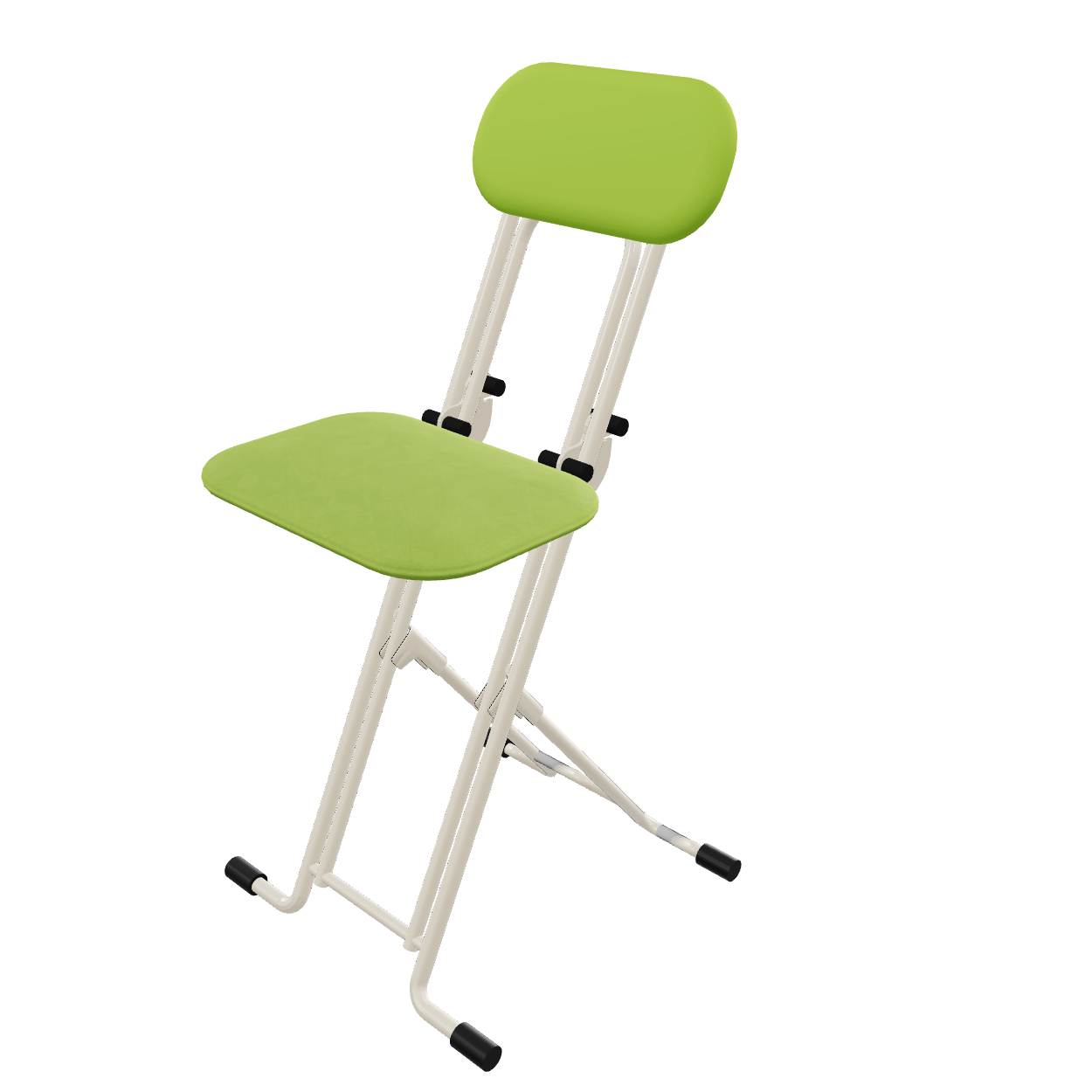 Terrace - Lime/Ivory - Height-Adjustable Folding Chair